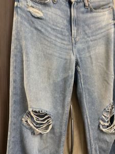 30 H&amp;M RIBBED HIGh waist jeans