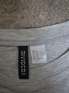 H&amp;M - Grey Downtown New York Pizza T-Shirt