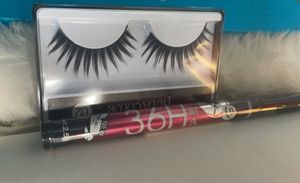 HUDA BEAUTY FAKE EYELASHES + LONGLASTING EYELINER