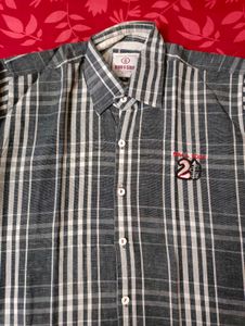 Classic Plaid Button-Down Shirt