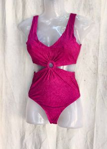 10410. Vibrant Pink One-Piece Swimsuit