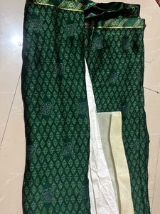 Elegant Green Saree with blouse
