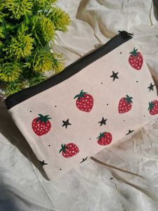 Strawberry Star Pouch