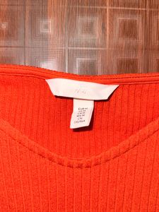 H&amp;M Orange Top 🧡🛍️