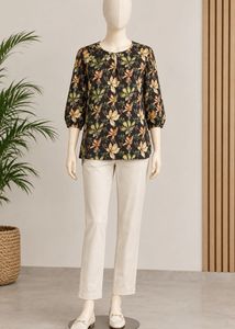 COMBO OFFER Classic beige trousers and Top