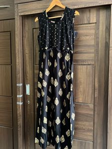 Black long gown