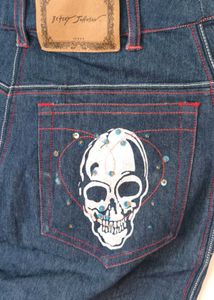 Betsey Johnson Denim Mini Skirt