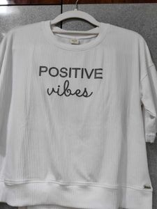 White "Positive Vibes" Cod Set