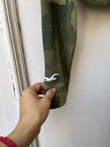Hollister Camo Print Hoodie