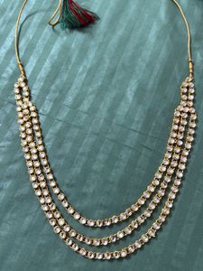 Elegant Layered Kundan Necklace
