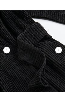 Chic Black Wrap Dress