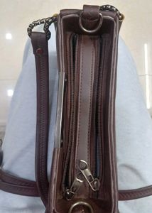 Chic Dark Brown Shoulder Bag