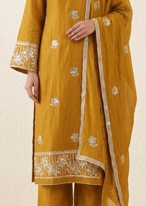 Beautiful Yellow Kurta Set with Dupatta