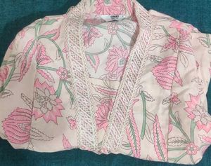 Floral Print Kurta Set