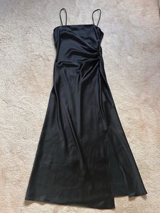 ZARA SATIN SLIP DRESS