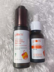 Plum Vitamin C Glow Boost Serums(combo)