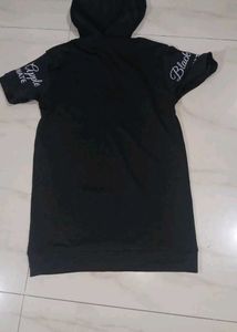 Black Graphic Hoodie