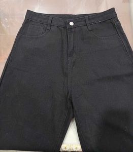 Savana Black Wide Leg High Rise Jeans
