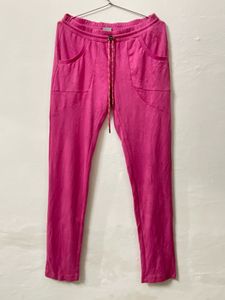 Vibrant Pink Wide Leg  Pants