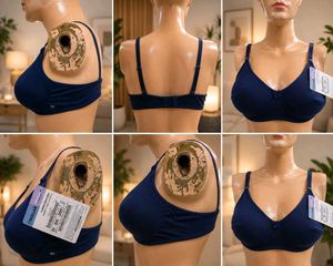 Comfortable Navy Blue Everyday Bra