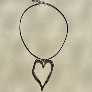 Y2K Heart Pendant Necklace