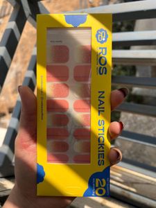 ROS Nail Stickies - Coral Ombre