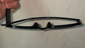 Chic Black Rectangular Sunglasses