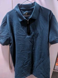 Brand New Rare Rabbit Mens Zip Up Polo