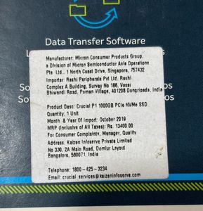 Crucial SSD 1TB