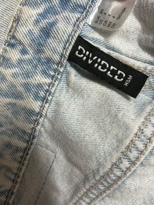 H&amp;M Light Wash Wide Leg Jeans