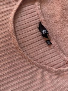 Chic pink bell Sleeve Top