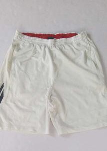 Men's White Athletic Shorts