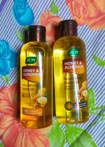 Joy Honey &amp; Almonds Nourishing Body Oil (Combo)
