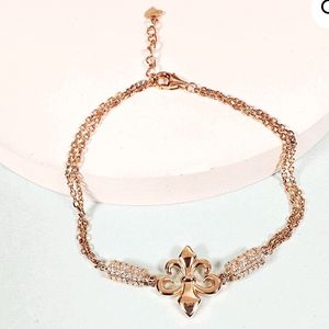 Rose Gold Silver Bracelet