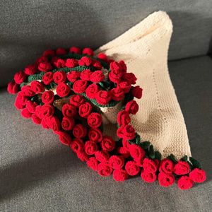 Handmade Crochet Rose boquet 💋🍓
