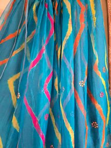 Vibrant Boho Tie-Dye Skirt