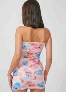 Floral co ord Mini skirt top Dress