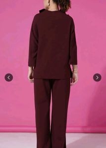Maroon Co-ord Set
