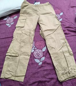 Khaki Cargo trouser