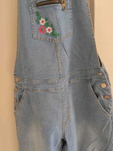 Denim Jumpsuit with free t-shirt