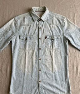 Light Wash Denim Shirt