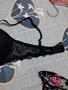 combo Of Four Imported Fabric Bra N Panty  set