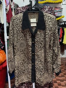 Vintage Floral Print shirt
