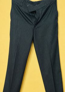 Men's Pinstripe Trousers Pants