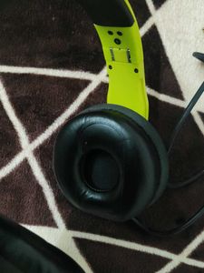 Neon Green Headphones