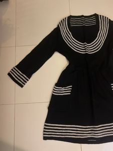 Striped Knit Dress