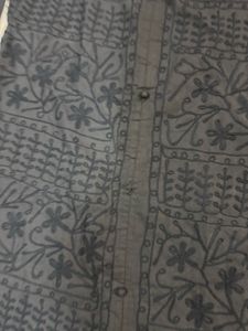 chikonkari work kurta