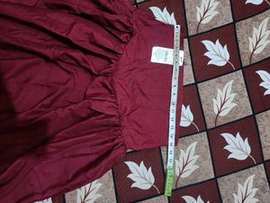 SHEIN Maroon skirt