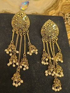 Boho Gold Dangle Earrings