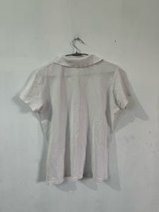 ASICS white polo